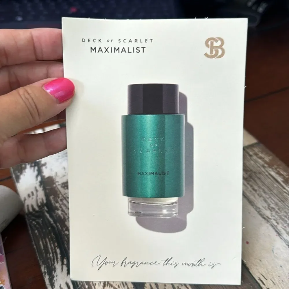 Deck Of Scarlet MAXIMALIST .27 Travel Spray Larger Sz Purse Spray